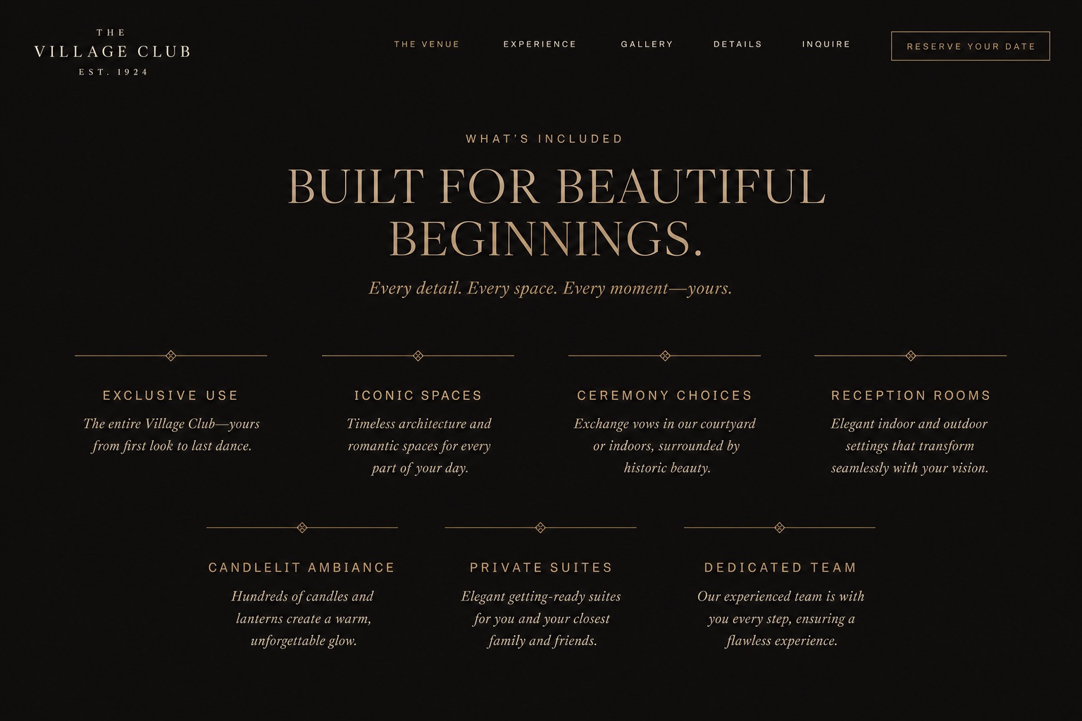 Comp 16: a centered grid of seven inclusions under a large headline